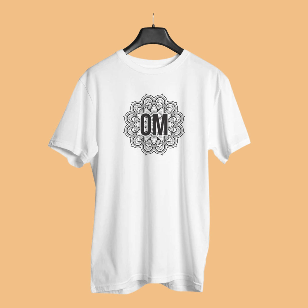 om-mandala-men-s-yoga-half-sleeve-tshirt-white-gogirgit-100-percent-cotton