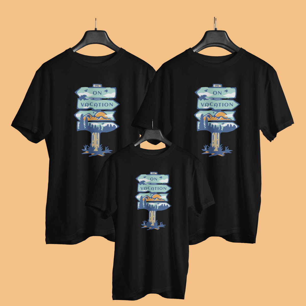 on-vacation-matching-family-black-t-shirts-for-mom-dad-son-daughter-gogirgit-hanger