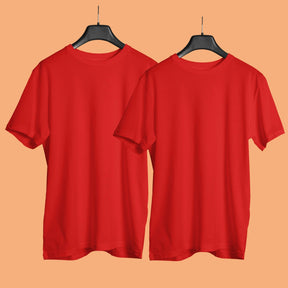 plain-couple-t-shirt-cotton-red-color-premium-quality-gogirgit