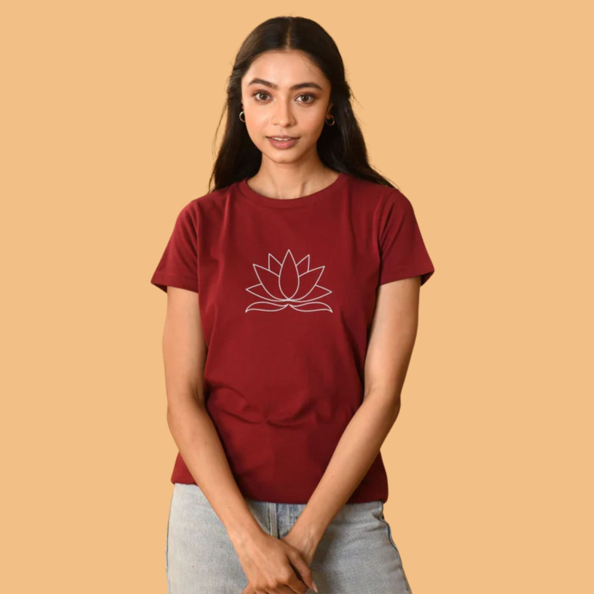 premium-compact-cotton-tshirt-yoga-women-gogirgit-lotus