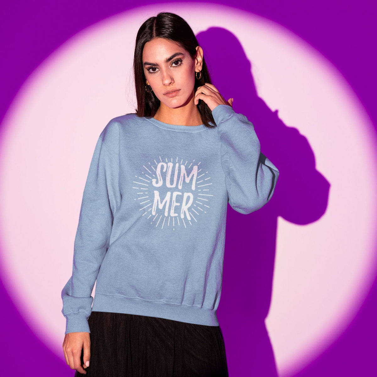 summer-cotton-printed-unisex-light-blue-female-model-sweatshirt-gogirgit-com