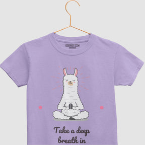 take-a-deep-breadth-in-lavender-kids-t-shirt