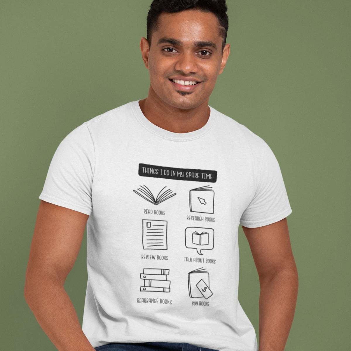 things-i-do-in-my-spare-time-book-worm-cotton-printed-white-men-t-shirts-gogirgit-com #color_white