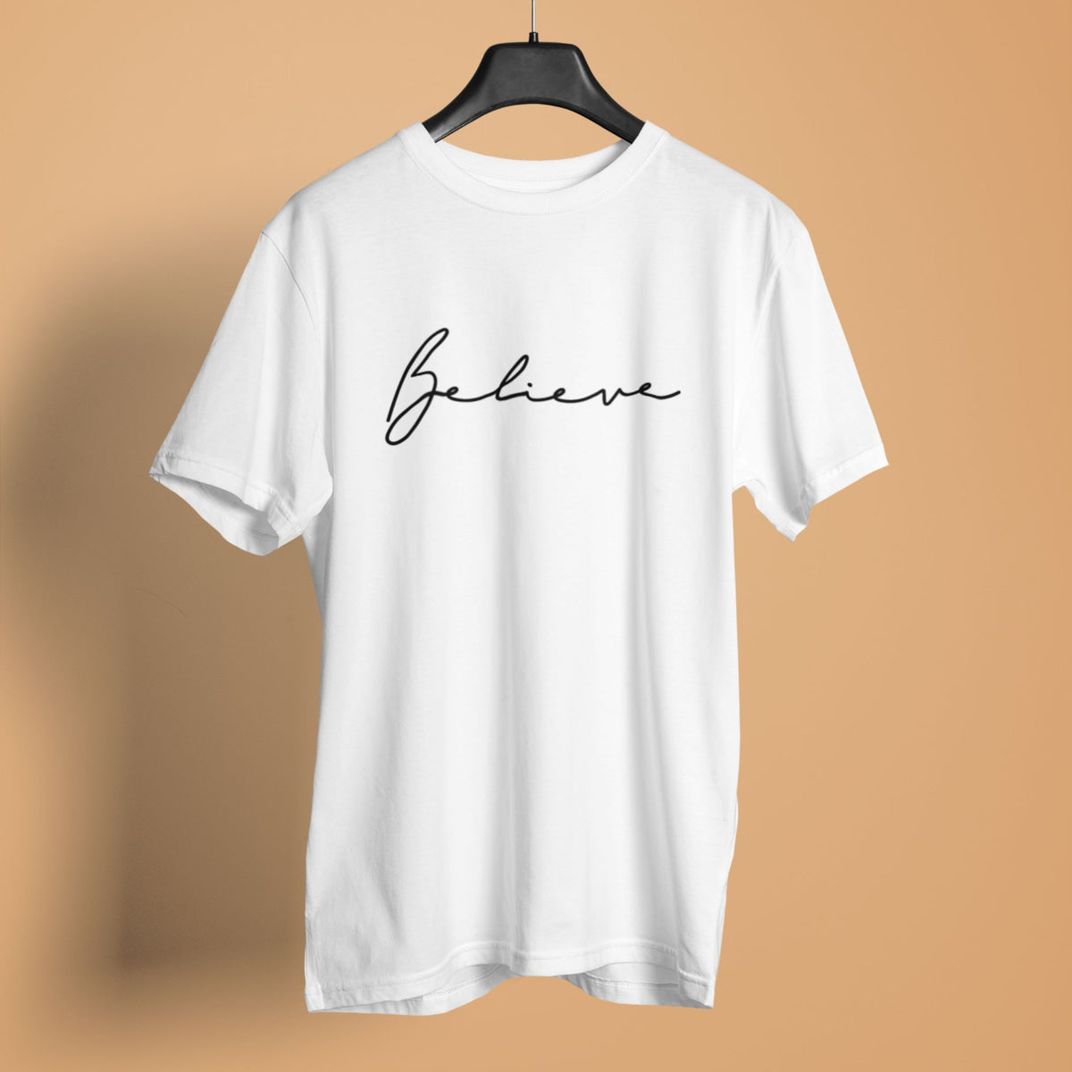 unisex-men-printed-graphic-white-cotton-tshirt-believe-design-gogirgit #color_white