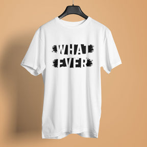 Whatever Men's Typography T-shirt