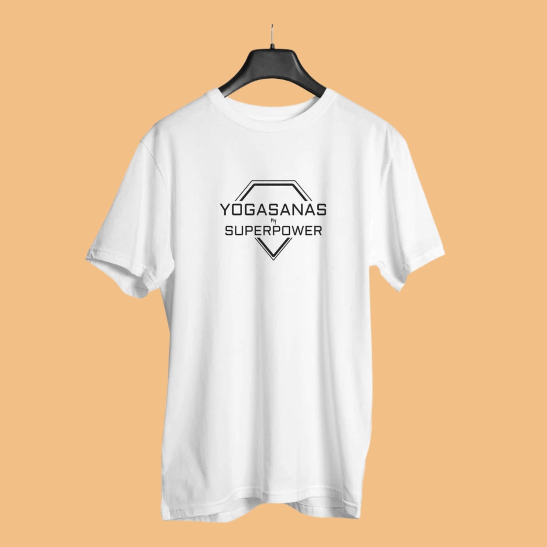 yogasana-my-superpower-men-s-yoga-half-sleeve-tshirt-white-gogirgit-100-percent-cotton