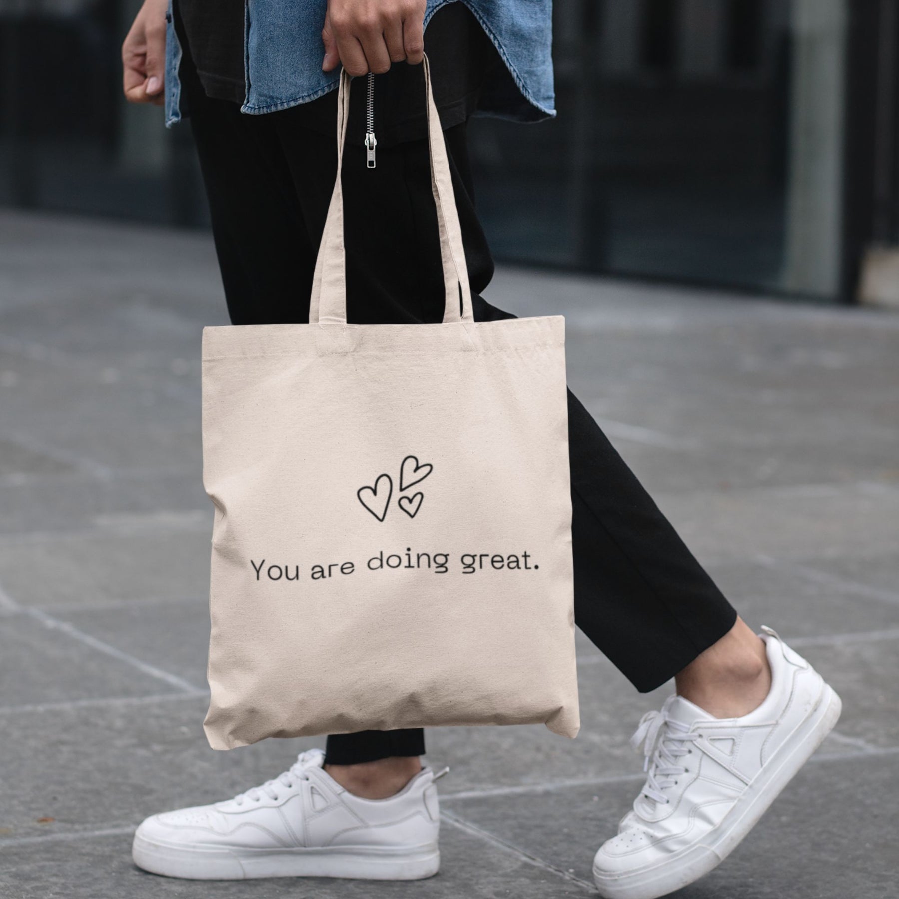 you-are-doing-great-cotton-printed-creamy-white-tote-bag-gogirgit-2