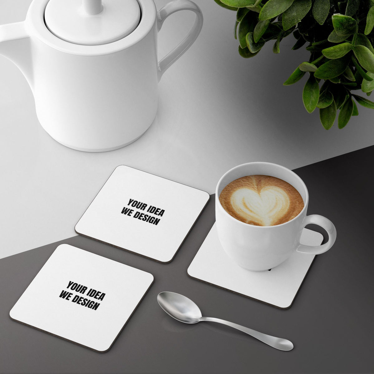 Tea coaster clearance set